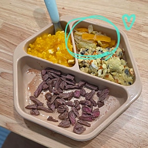 양배추고구마볶음｜돌아기 무염 유아식, 10분 컷 간단 반찬