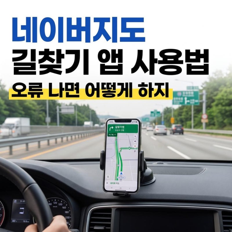 네이버지도 길찾기 앱 설치 사용법과 오류 해결방법 확인하기 순서