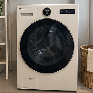 LG 트롬 AI 오브제컬렉션 FX25EFE 25kg 세탁기 후기, 이불 빨래까지 고려한 선택