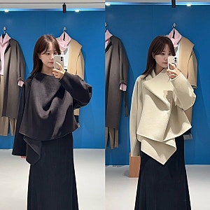 [R2W/알투더블유] 26FW Cashmere POP-UP 캐시미어 팝업 한남동 매장 코트/니트 착용 후기
