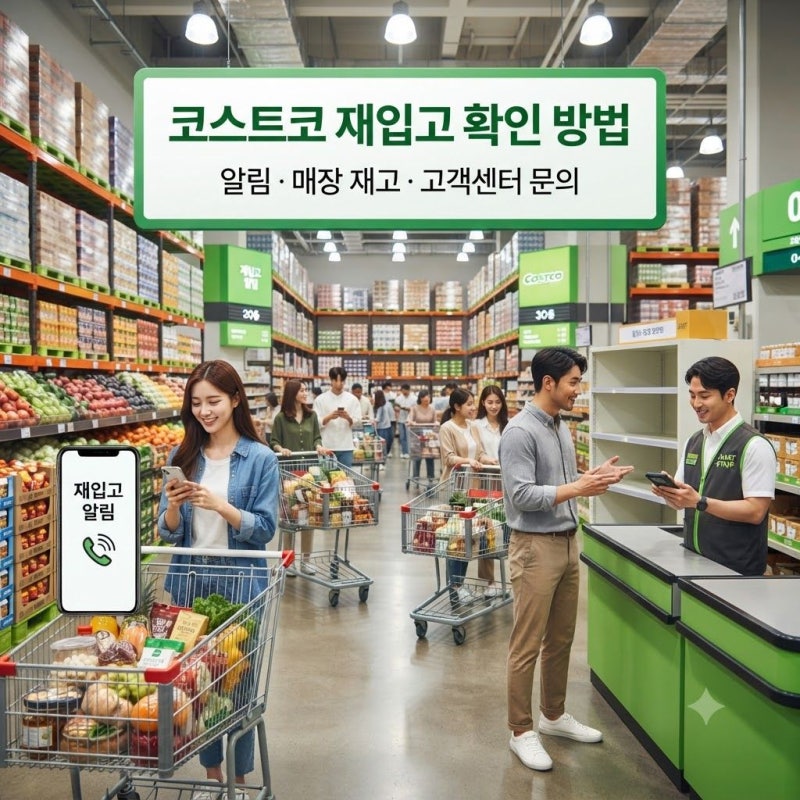 코스트코 재입고 확인 방법 총정리 (+알림·문의·기간)