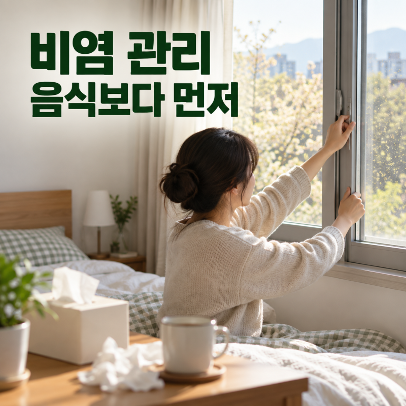비염 관리법 총정리｜비염에 좋은 음식과 코세척 방법