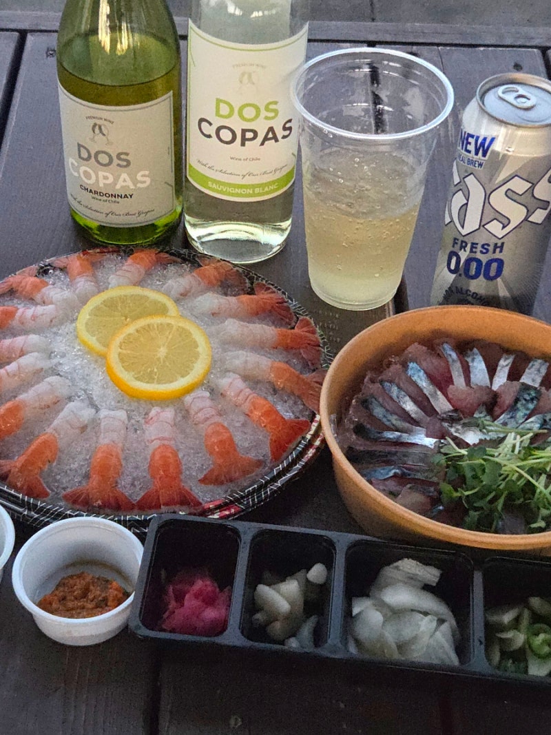 제주함덕맛집 여기고씨네 함덕고등어회 고딱세트