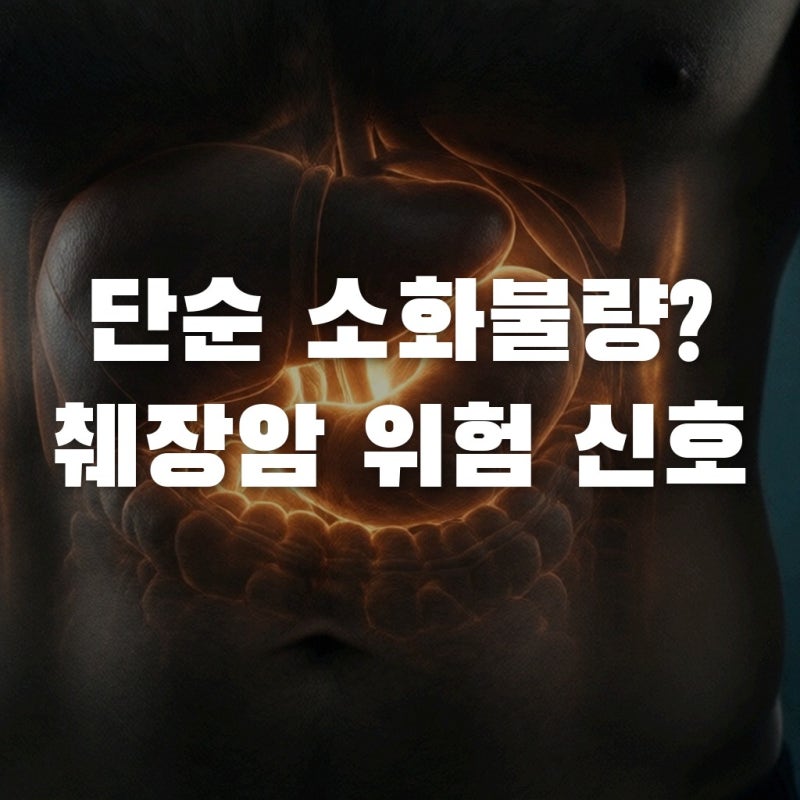 소화불량인 줄 알았는데 췌장암? 놓치기 쉬운 5가지 위험 신호