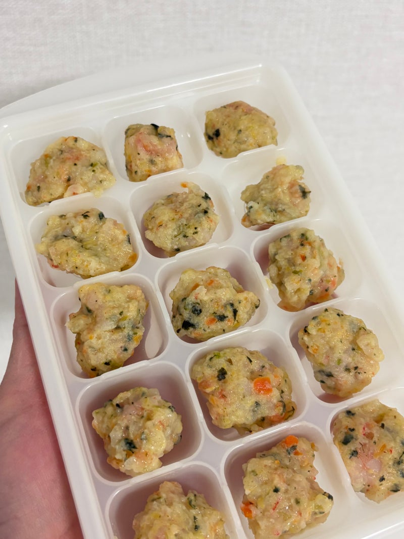 다이소 알알이쏙 이유식 6구 용기, 24개월 쌍둥이맘이 아직도 쓰는 이유