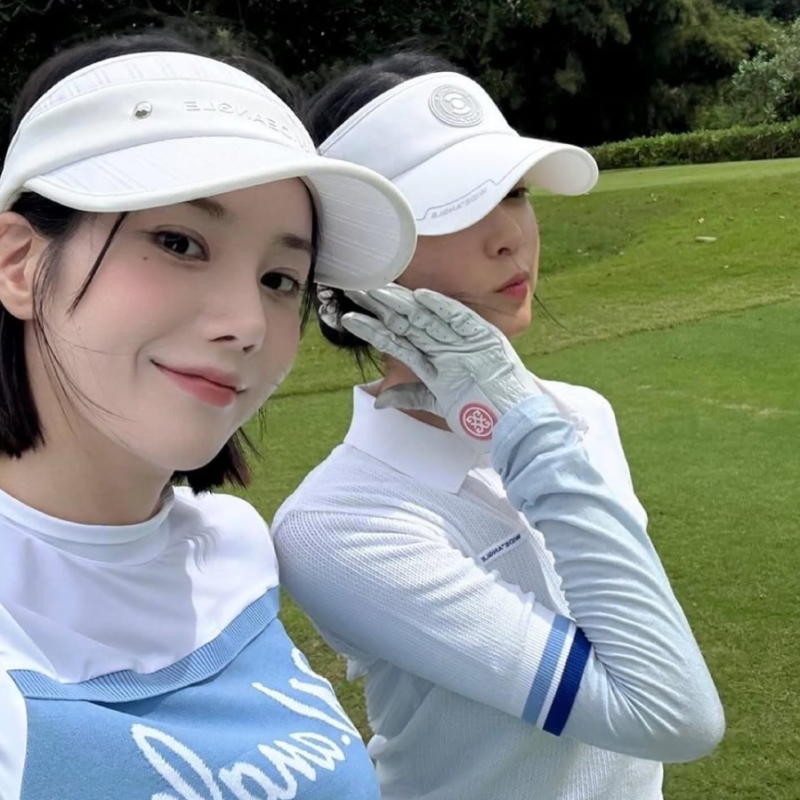 가수 권은비의 골프 실력은?! 피니시에 진심이던 골린이가 '첫 버디' 인증했네?