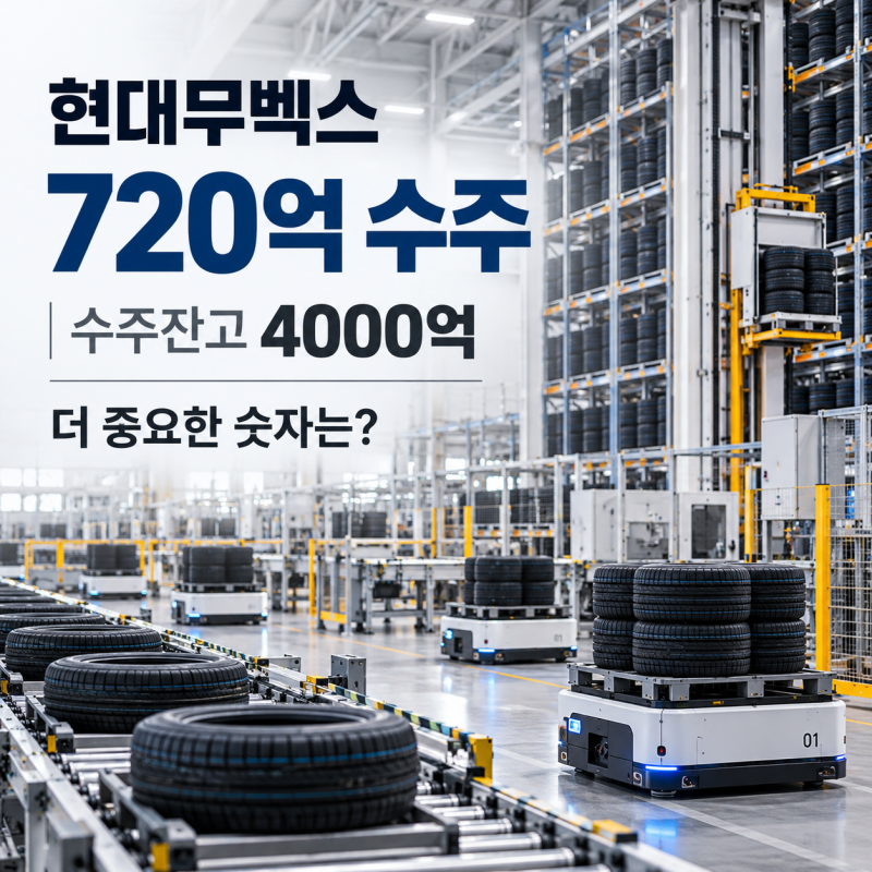 현대무벡스 720억 수주에도 주가는 잠잠, 로봇보다 중요한 숫자는