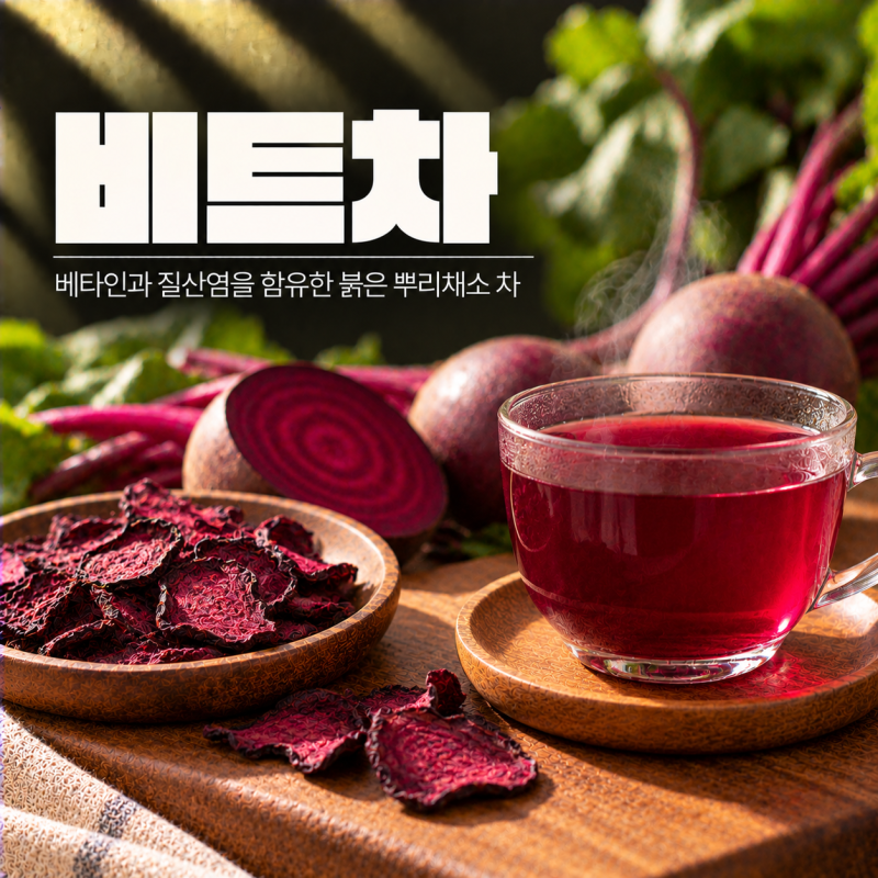 비트차 효능 8가지 만들기 마시는법 부작용