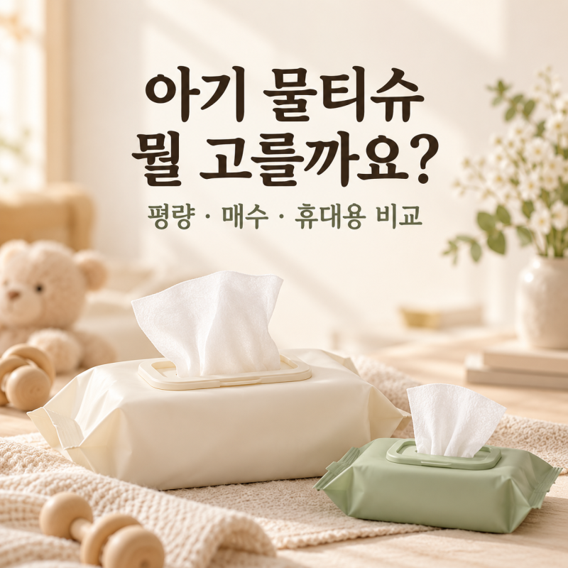 아기 물티슈 브라운 베베숲 뭐 쓰세요? 두꺼운 물티슈와 휴대용 고르는 기준