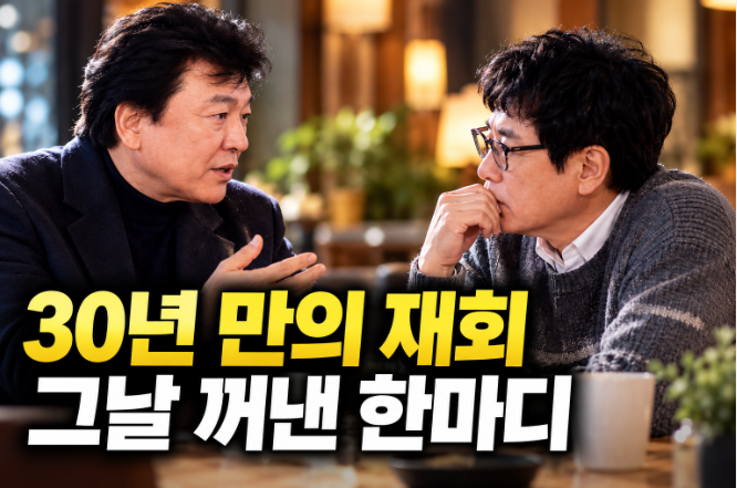 주병진·이경규 30년 만에 재회…웃으며 만났지만 뜻밖의 서운함이 나왔다