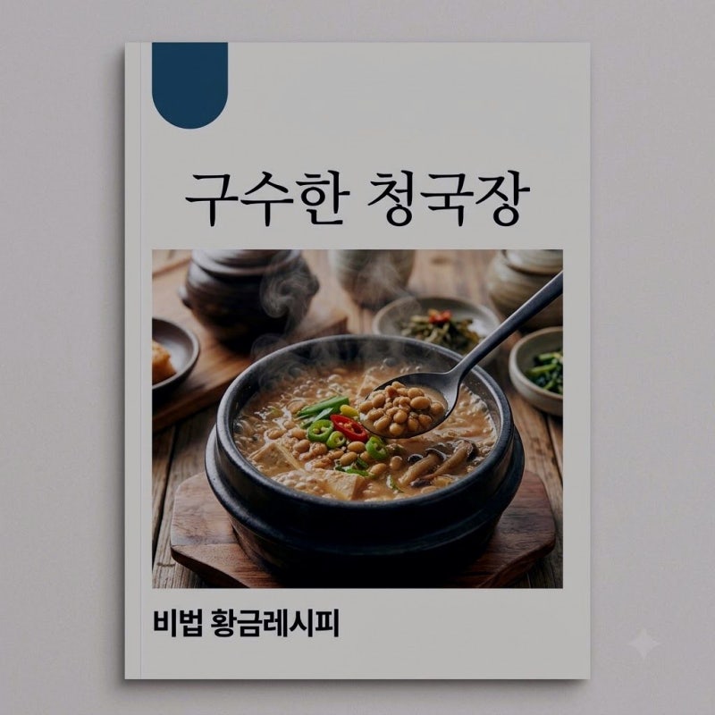 이 재료 하나로 냄새 잡는 청국장 맛있게 끓이는 법