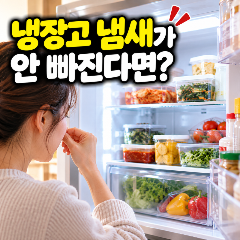 냉장고 냄새가 안 빠진다면?｜냄새 나는 이유와 냉장고 청소·관리법