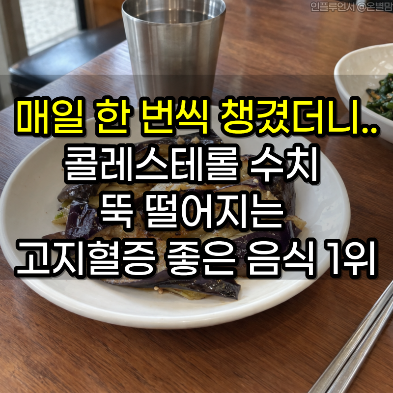 “매일 한 번씩 챙겨 먹었더니…” 콜레스테롤 수치 뚝 떨어지는 고지혈증 좋은 음식 1위의 ....