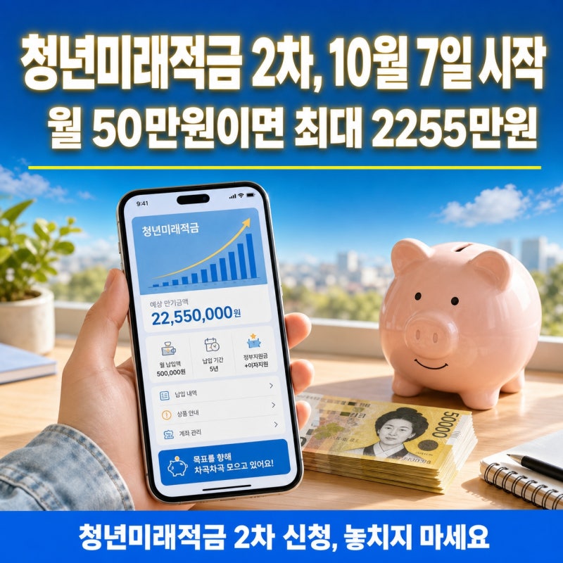 1차 때 2만명 넘게 오류 났다던데..청년미래적금 2차, 이번엔 뭐가 다른가