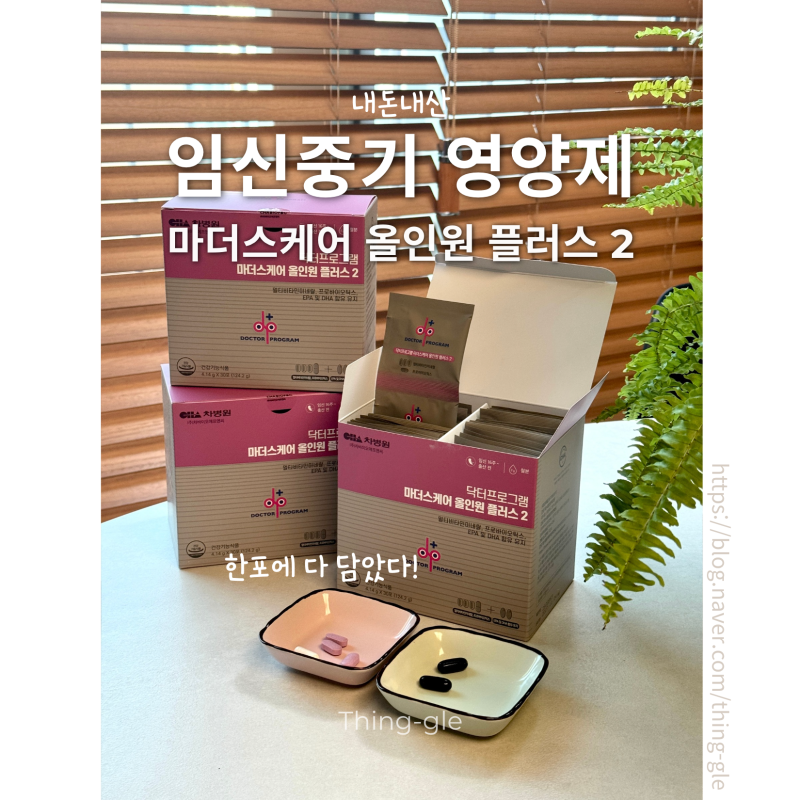 임신 중기 해야할 일｜철분,오메가3, 엽산등 영양제 챙기기! 마더스케어 올인원 플러스 2 내....