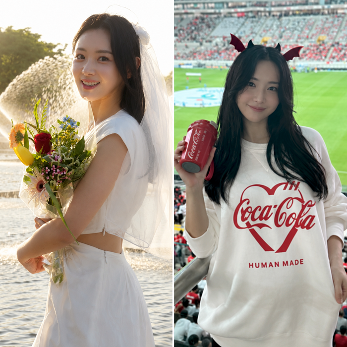 배성재♥김다영, 축구장 사진에 '혹시 아기가?'.. D라인 포착