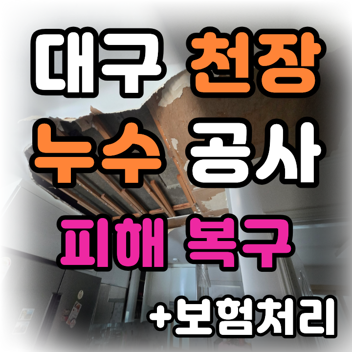 대구 용계동 보라아파트 누수 천장 석고보드 교체공사 비용,과정