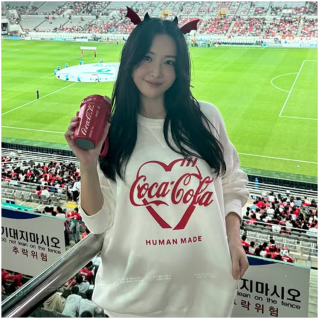 “혹시 좋은 소식?” 축구장 사진에 시선 집중…배성재♥김다영 임신설 화제