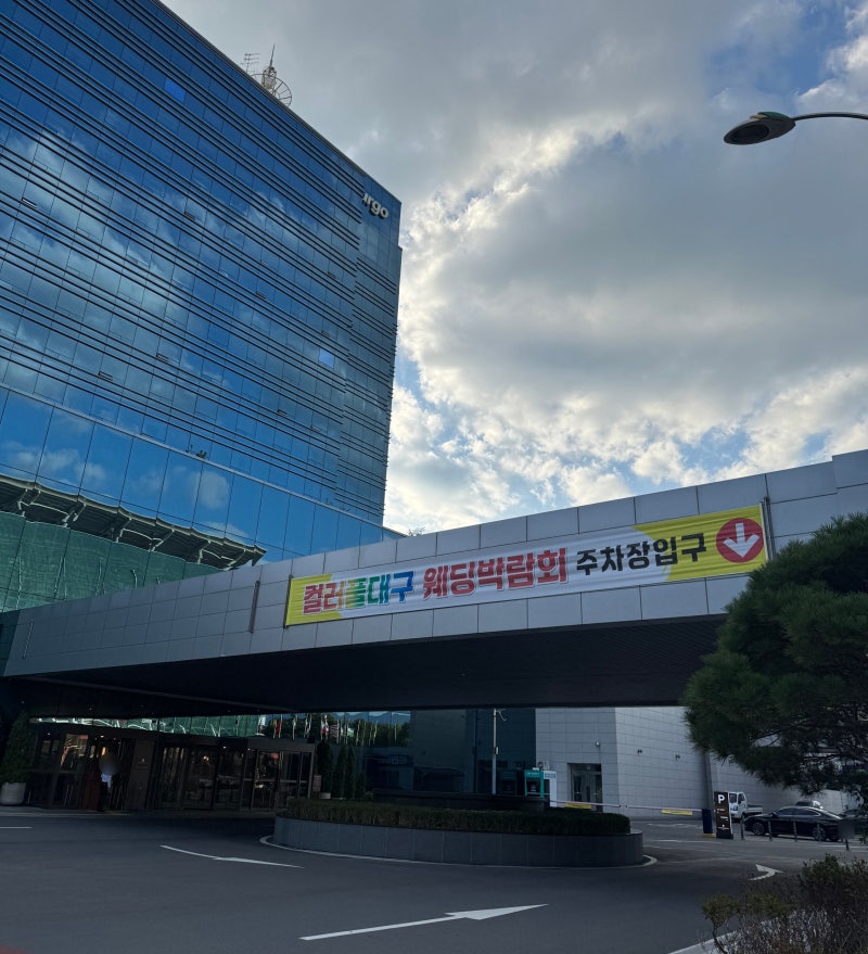 W03. 대구 엑스코 웨딩박람회 방문 후기ㅣ결혼 준비 막막한 예신의 첫 웨딩홀 상담 & 견적 알....