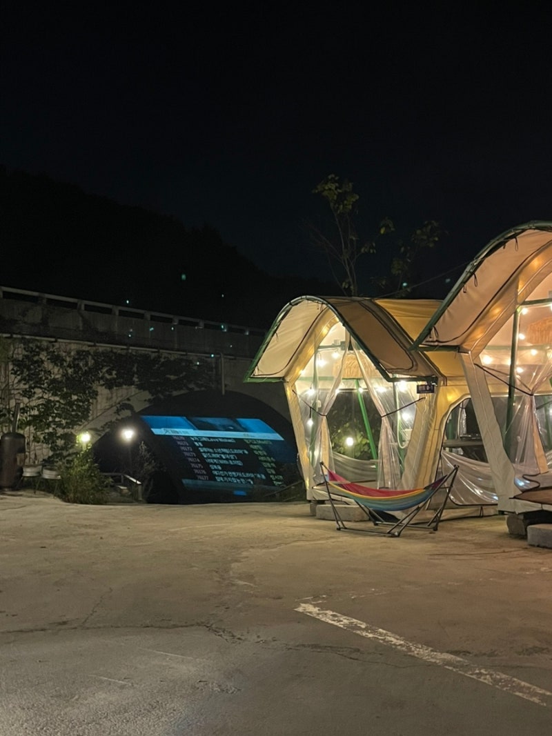 춘천캠핑장 인연가셀프바베큐장｜바베큐부터 다리 밑 야외 노래방까지 즐긴 후기