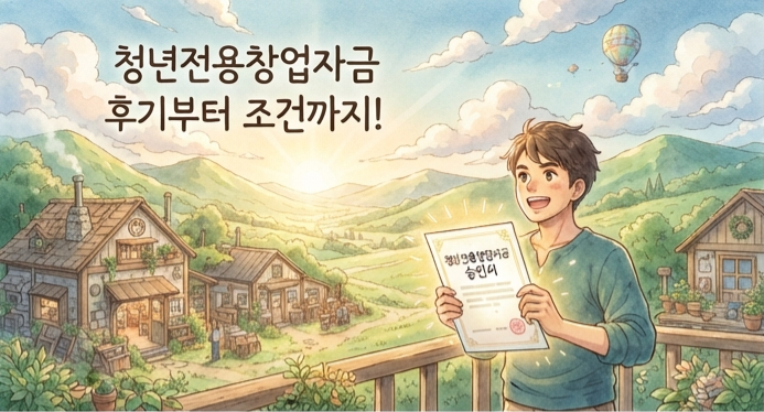 “만 39세·업력 3년이면 1억까지?” 2026 청년전용창업자금 대출 후기·조건·신청방법 총정리
