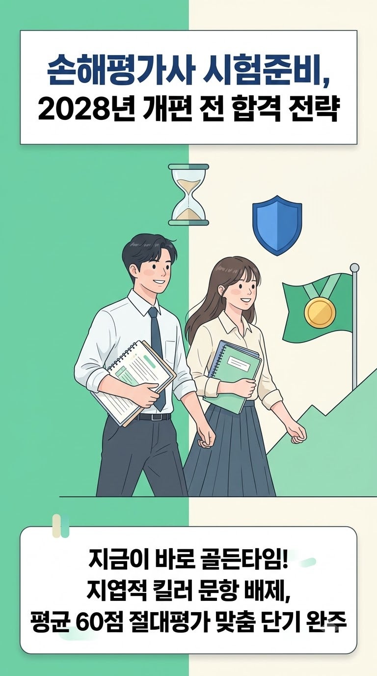 손해평가사 시험준비 2026년 발표 대비 동차 합격 전략 가이드