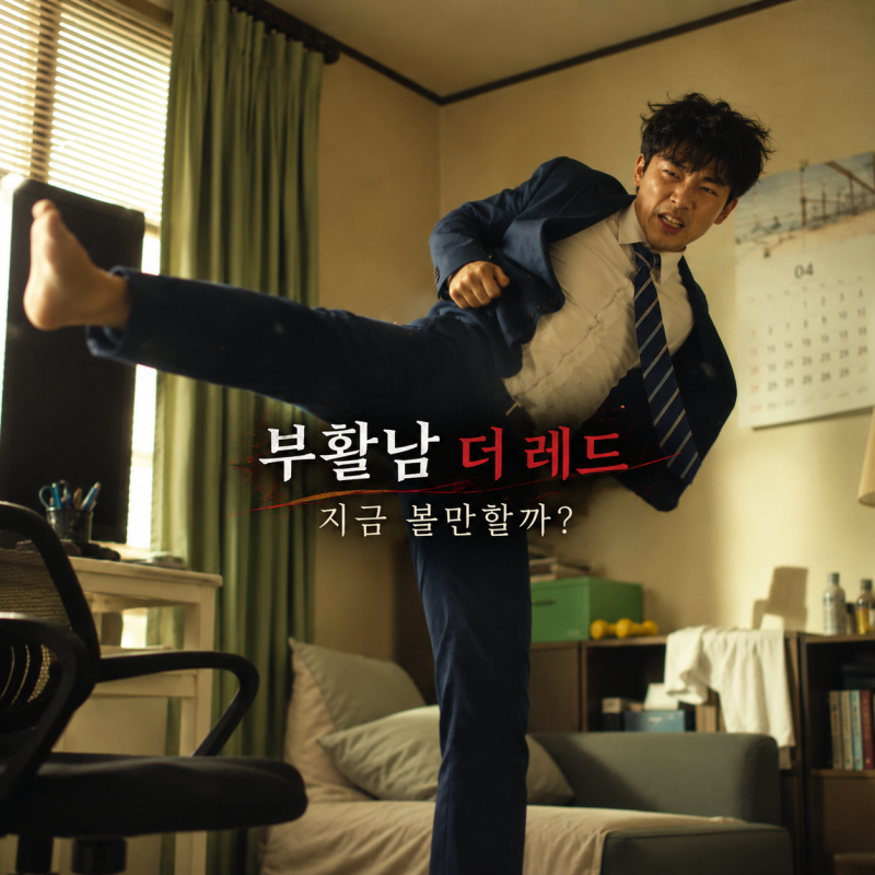 부활남 더 레드 평점 정보 원작 웹툰 구교환 영화 볼만할까