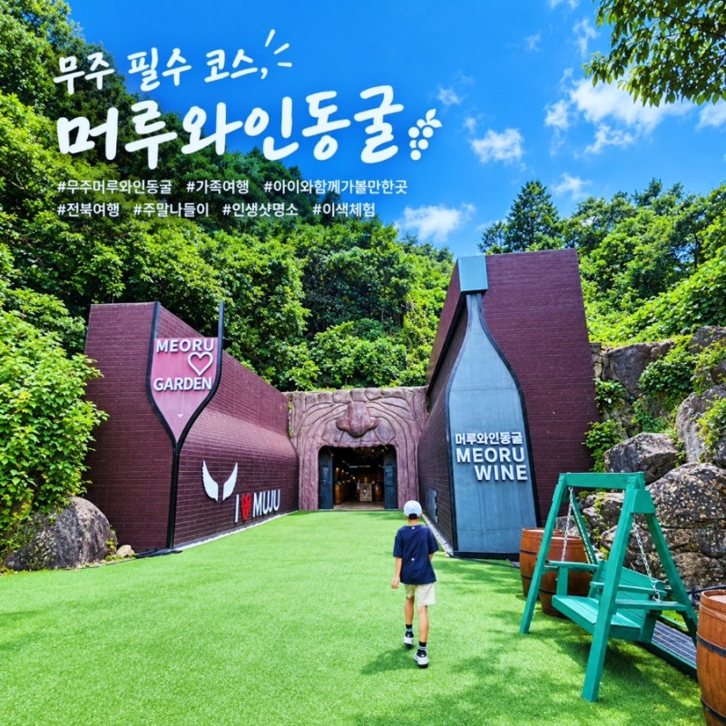 무주 머루와인동굴 아이와 가볼만한곳: 와인 족욕 체험 온 가족 만족 후기