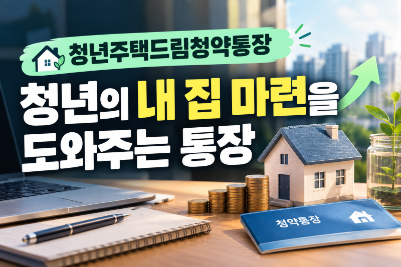 청년주택드림청약통장 혜택 총정리 | 조건·소득공제·비과세·금리·연말정산·대출