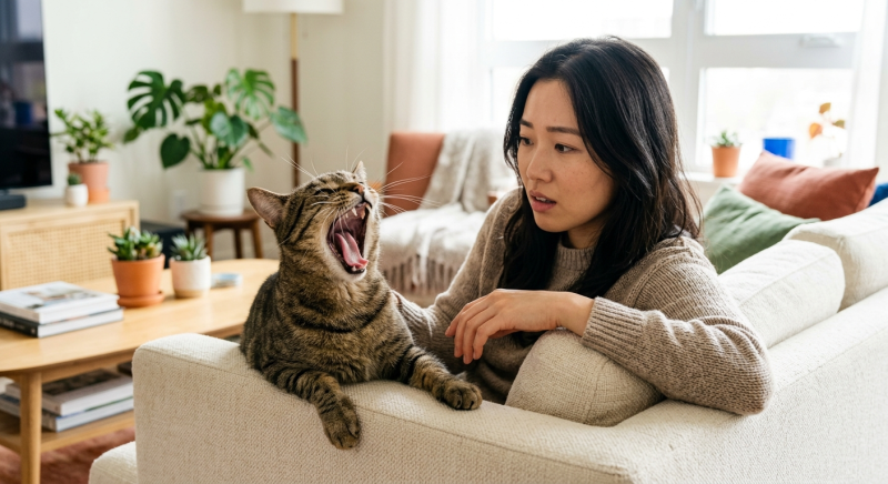 고양이 입냄새 심할 때 원인 4가지와 관리법은?
