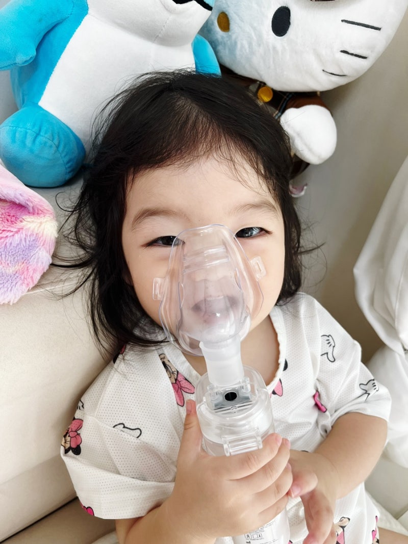 아기 네블라이저 정말 필요할까?｜오므론 메쉬 네블라이저 NE-U200 사용 후기