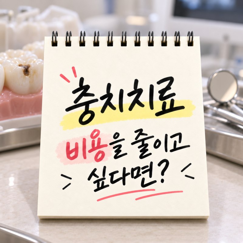 양산충치치료, 비용을 부담을 줄일 수 있는 방법 2가지
