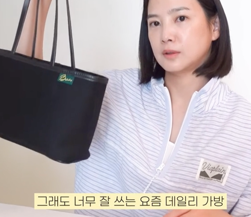 윤승아 데일리 숄더백 추천 "요즘 매일 든다" 보부상 40대 여성 여자 가방