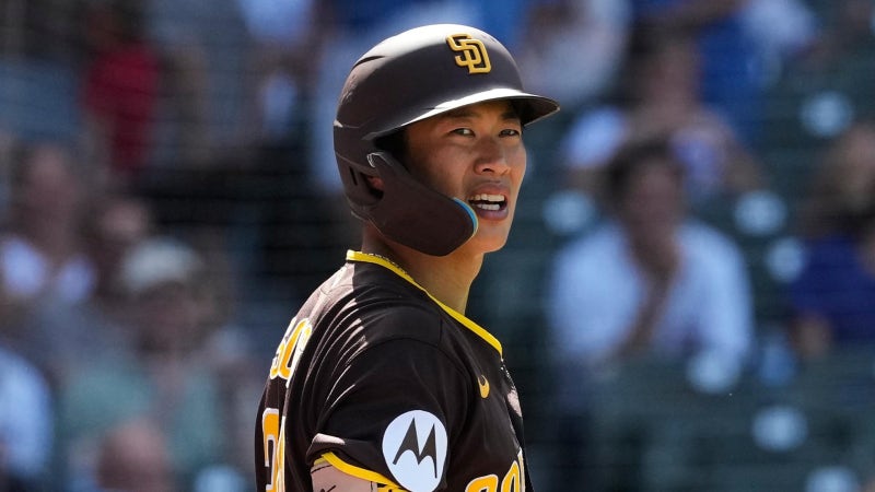 78경기 뛰었는데 가을야구 명단엔 없었다…송성문의 첫 MLB 시즌이 멈춘 자리