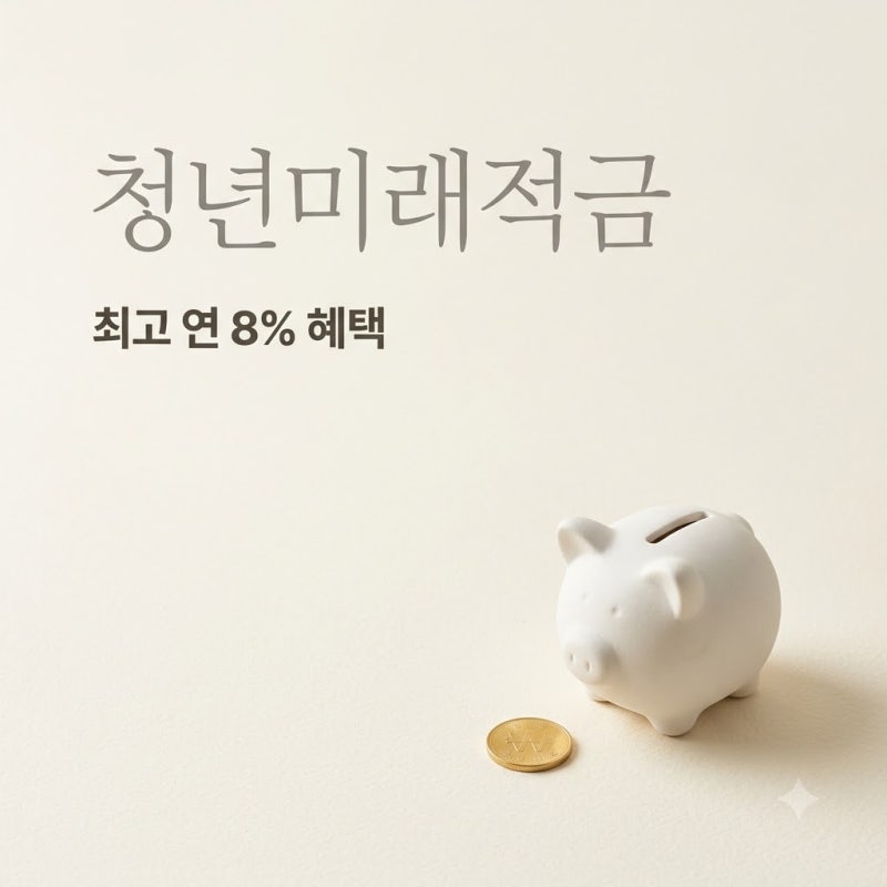 청년미래적금 신청방법 및 조건! 연 8% 최고 금리 혜택 비교