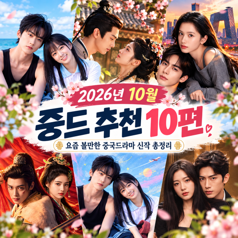 10월 중드 추천 10편｜넷플릭스부터 유쿠·아이치이까지 요즘 볼만한 중국드라마
