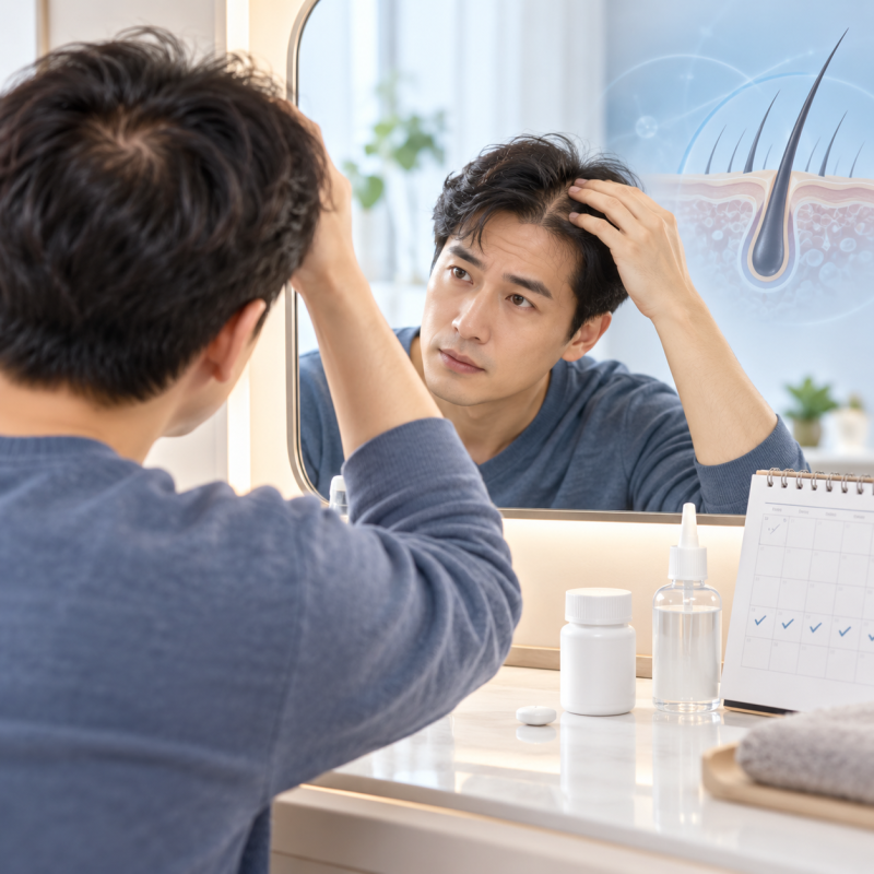 탈모약 끊으면 다시 빠질까? 미녹시딜·피나스테리드 중단 후 변화