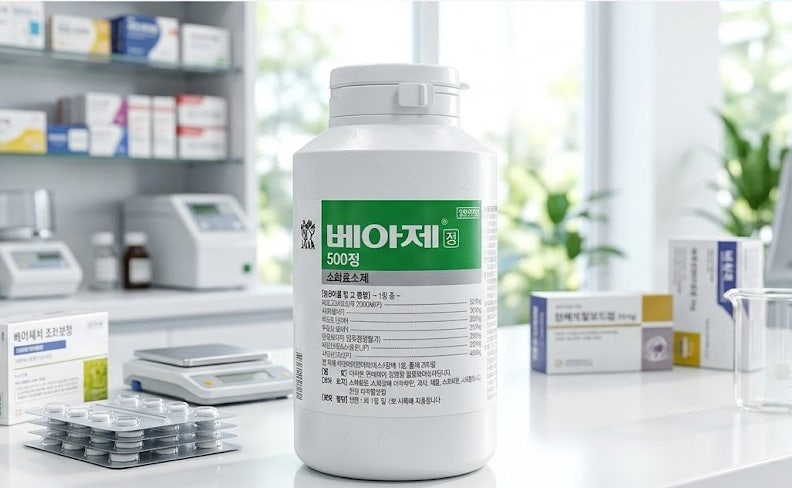 베아제정 효능과 복용법, 체했을 때 먹는 약국 소화제 정리