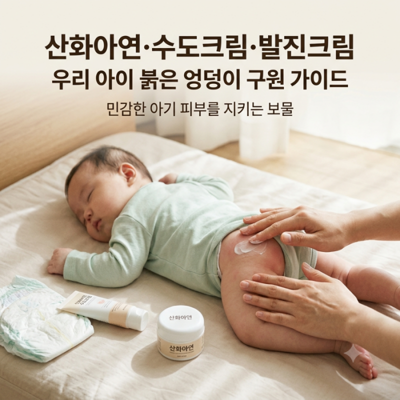 기저귀 발진크림과 산화아연 크림, 아기 피부 발진 증상별 사용법
