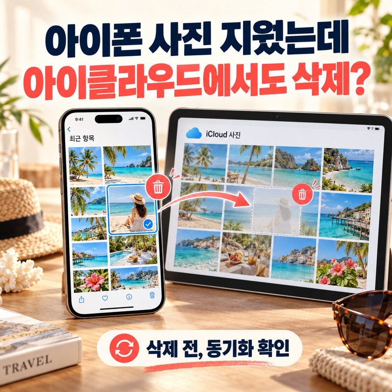 아이폰 사진 지웠는데 아이클라우드에서도 사라졌다…용량 비우기 전 알아둘 차이