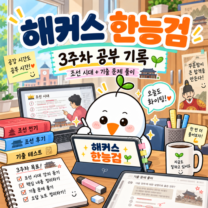 [해블리 17기] 해커스 한국사능력검정시험 인강으로 자리 잡은 해커스 한국사능력검정시험 ....