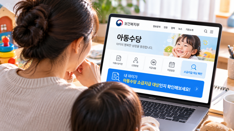아동수당 끊긴 줄 알았던 2017년생, 최대 48만원 소급 대상이었습니다
