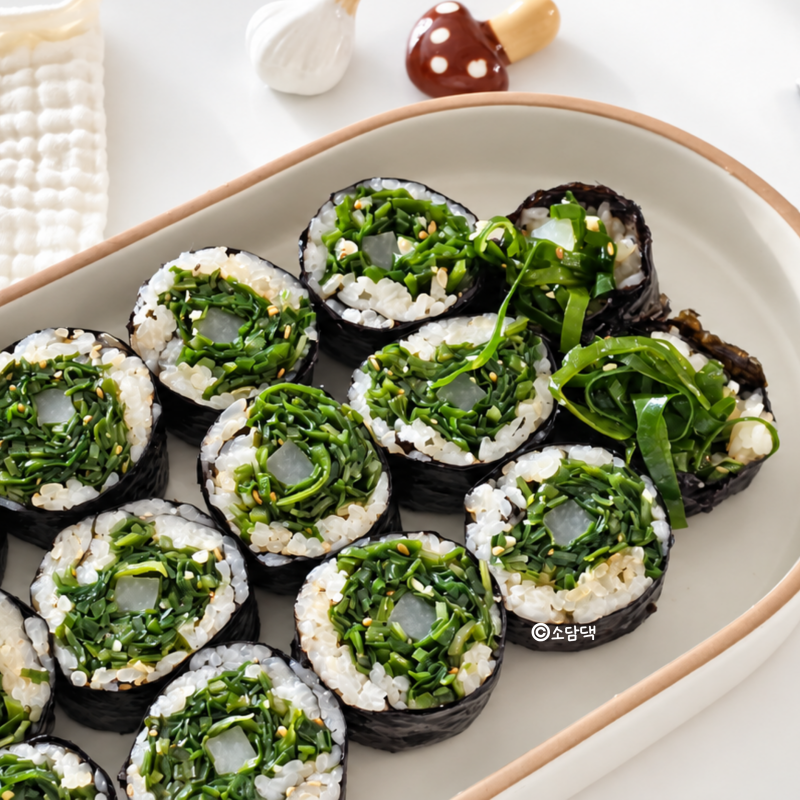 다시마채 김밥 만들기 간단김밥 레시피 다이어트 요리
