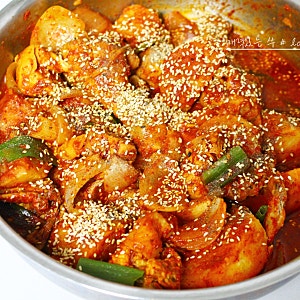 고구마 닭볶음탕 레시피 닭도리탕 소스 매운닭볶음탕 양념