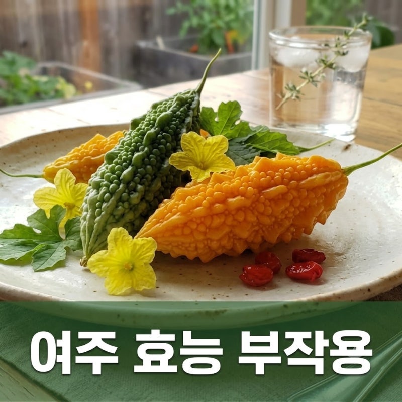 여주 효능 부작용, 천연 식물성 인슐린 먹는 방법