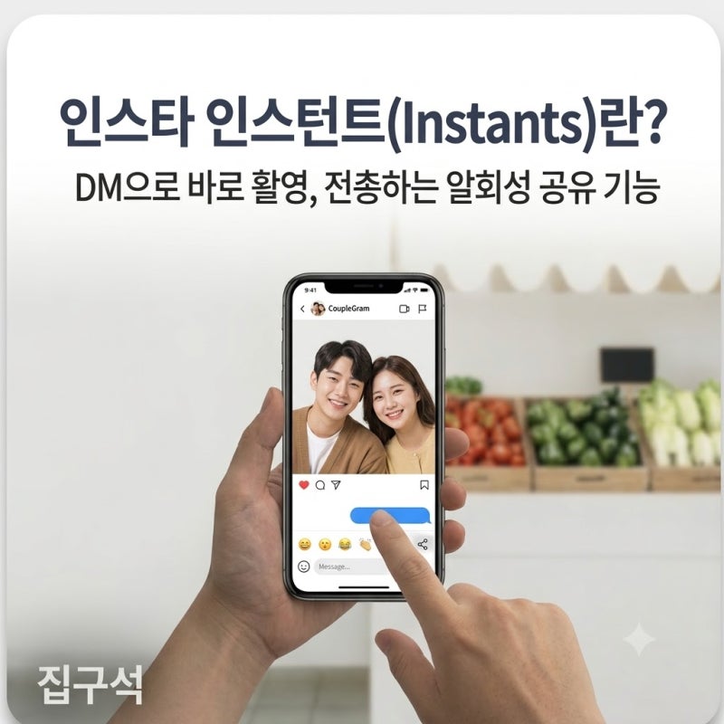 인스타 인스턴트(Instants)란? 사용법부터 안 보일 때 해결 방법까지