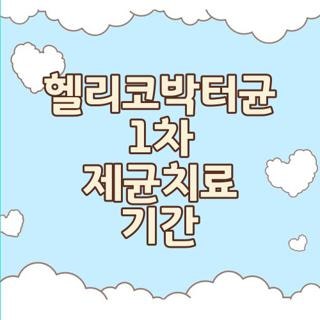 헬리코박터균 1차 제균치료 기간 부작용 약 복용법 한눈에, 모르면 손해보는 후기