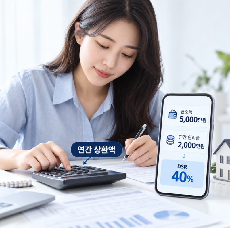 기대출과다자대출 DSR 때문에 막히는 경우