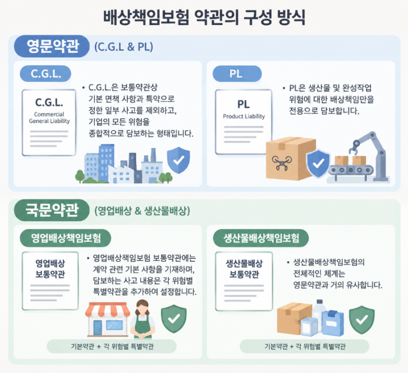 배상책임보험 국문약관 vs 영문약관 완벽 비교! CGL과 영업배상 차이점 핵심 정리