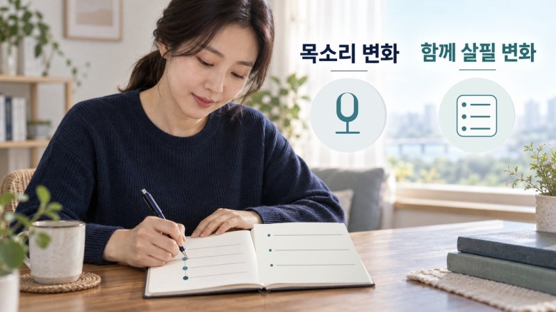 갑상선암 목소리 쉼, 쉰 목소리만으로 판단할 수 있을까?